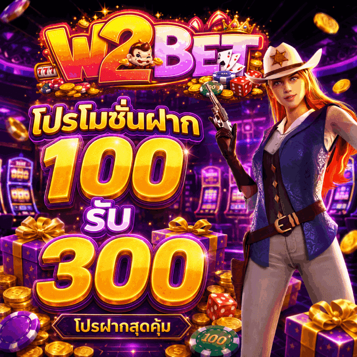 โปรโมชั่นฝาก 100 รับ 300